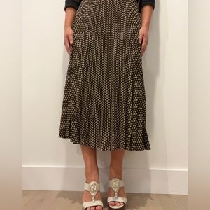 Max Studios silk maxi/midi skirt
